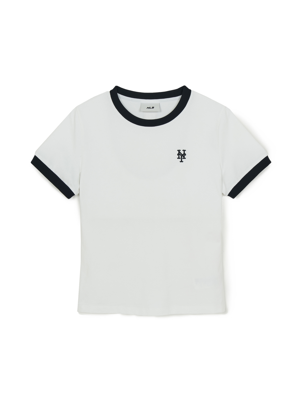 [mlb korea] Women's Basic Small Logo Ringer T-shirts