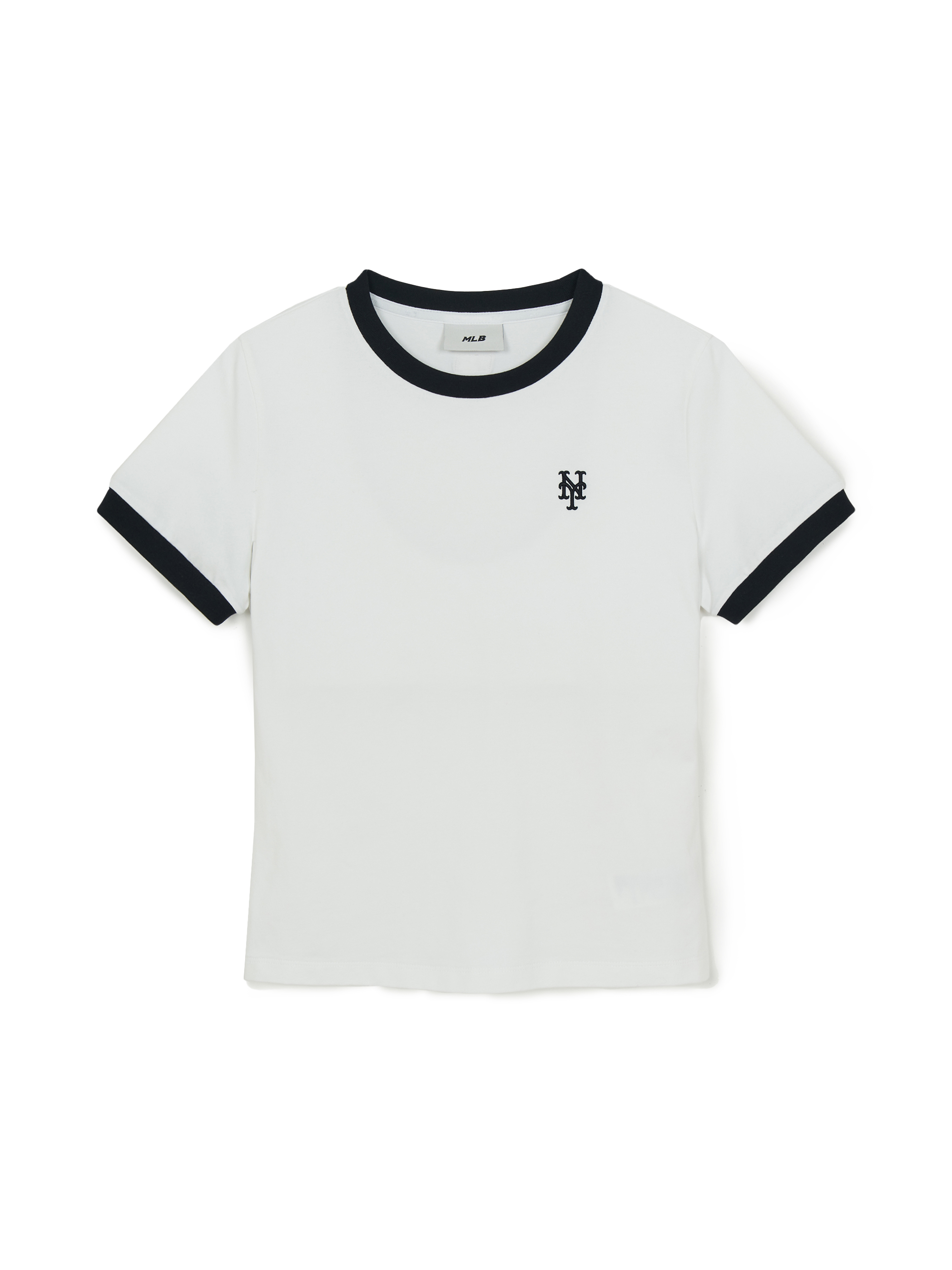 [mlb korea] Women's Basic Small Logo Ringer T-shirts