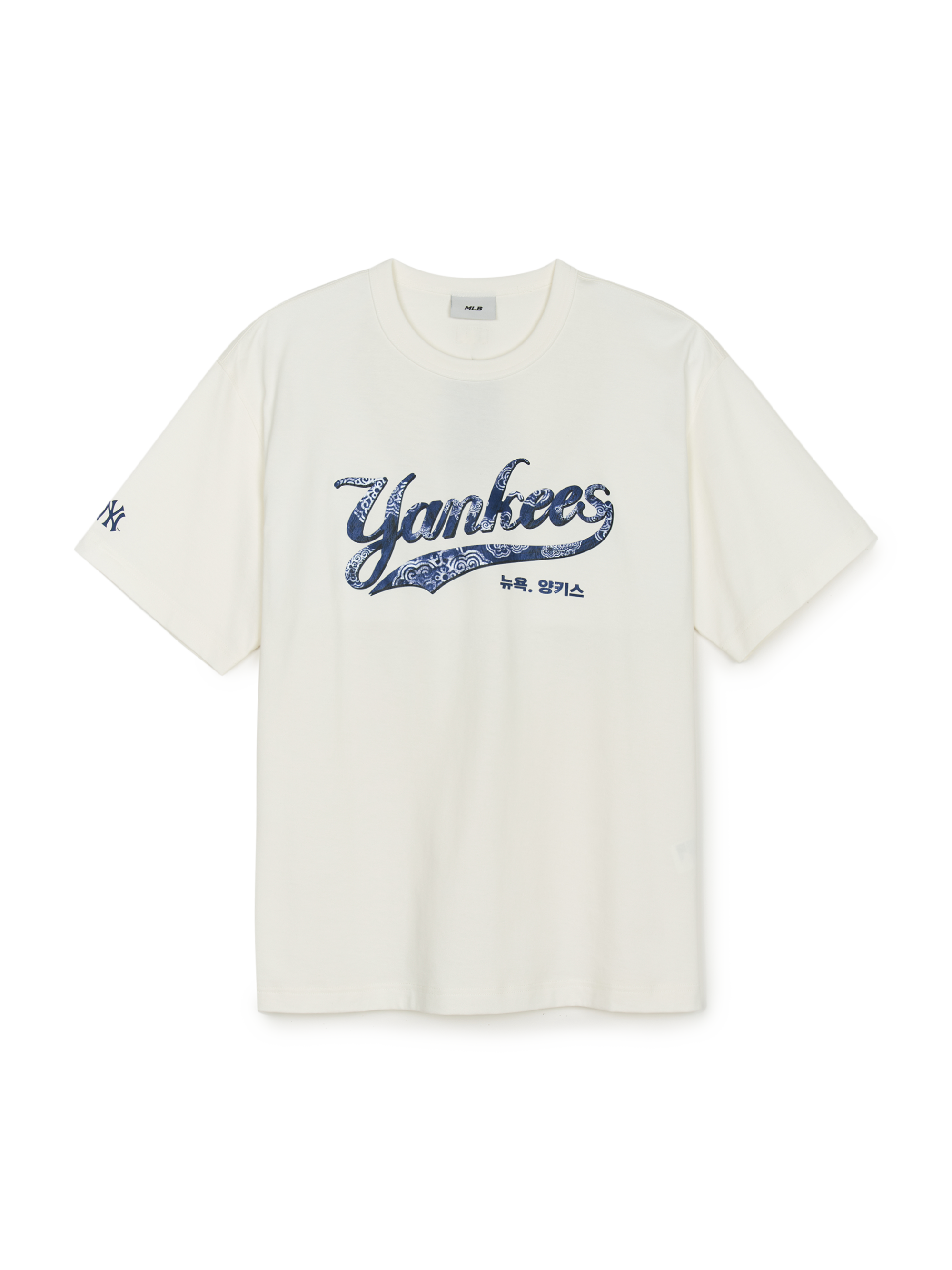 MLB Korea Mlb Hannam Cursive Logo T-shirt