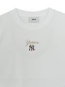 MLB Korea Women's Sheriff Logo Comfortable Crop T-shirt