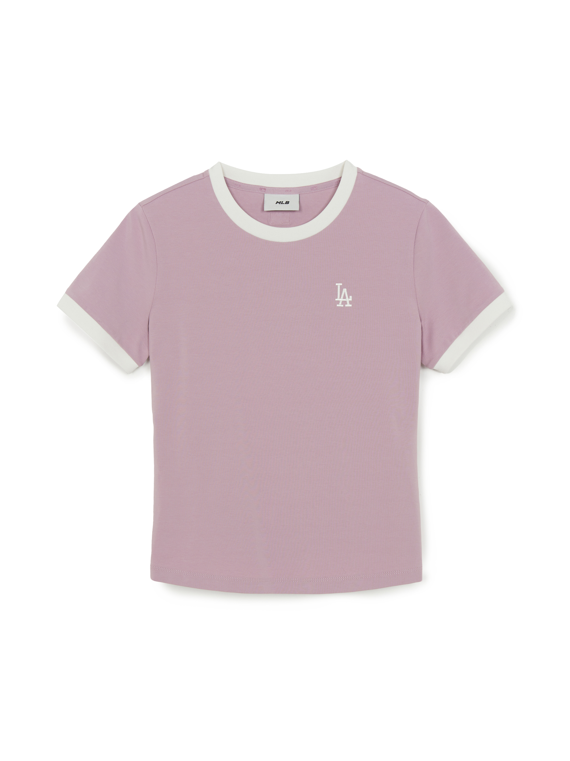 [mlb korea] Women's Basic Small Logo Ringer T-shirts