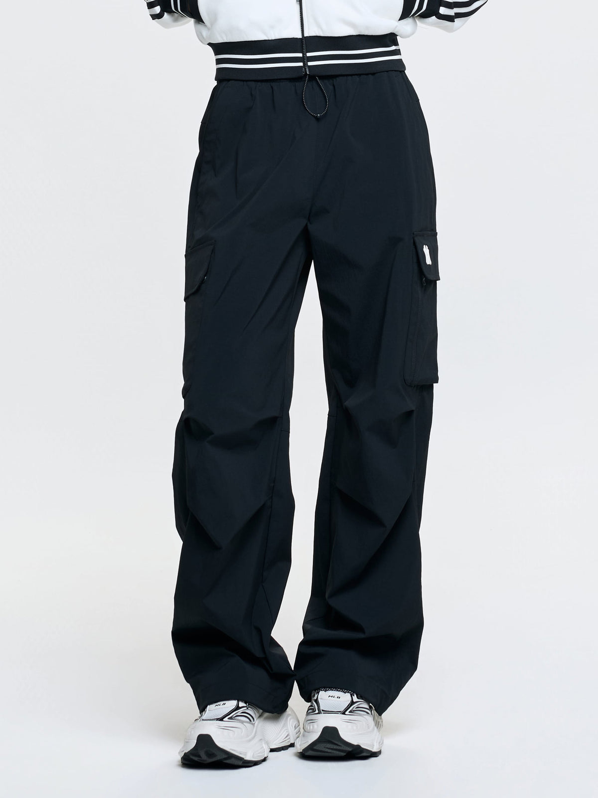 Mlb Gorpcore Cotton Touch Parachute Cargo Wide Pants