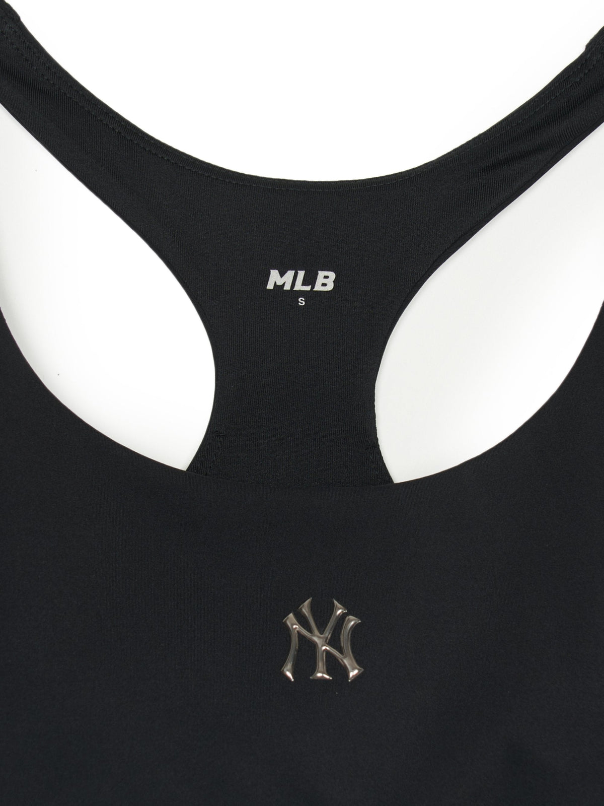 MLB Korea Women's Basic Lettering Band Point Crop Top