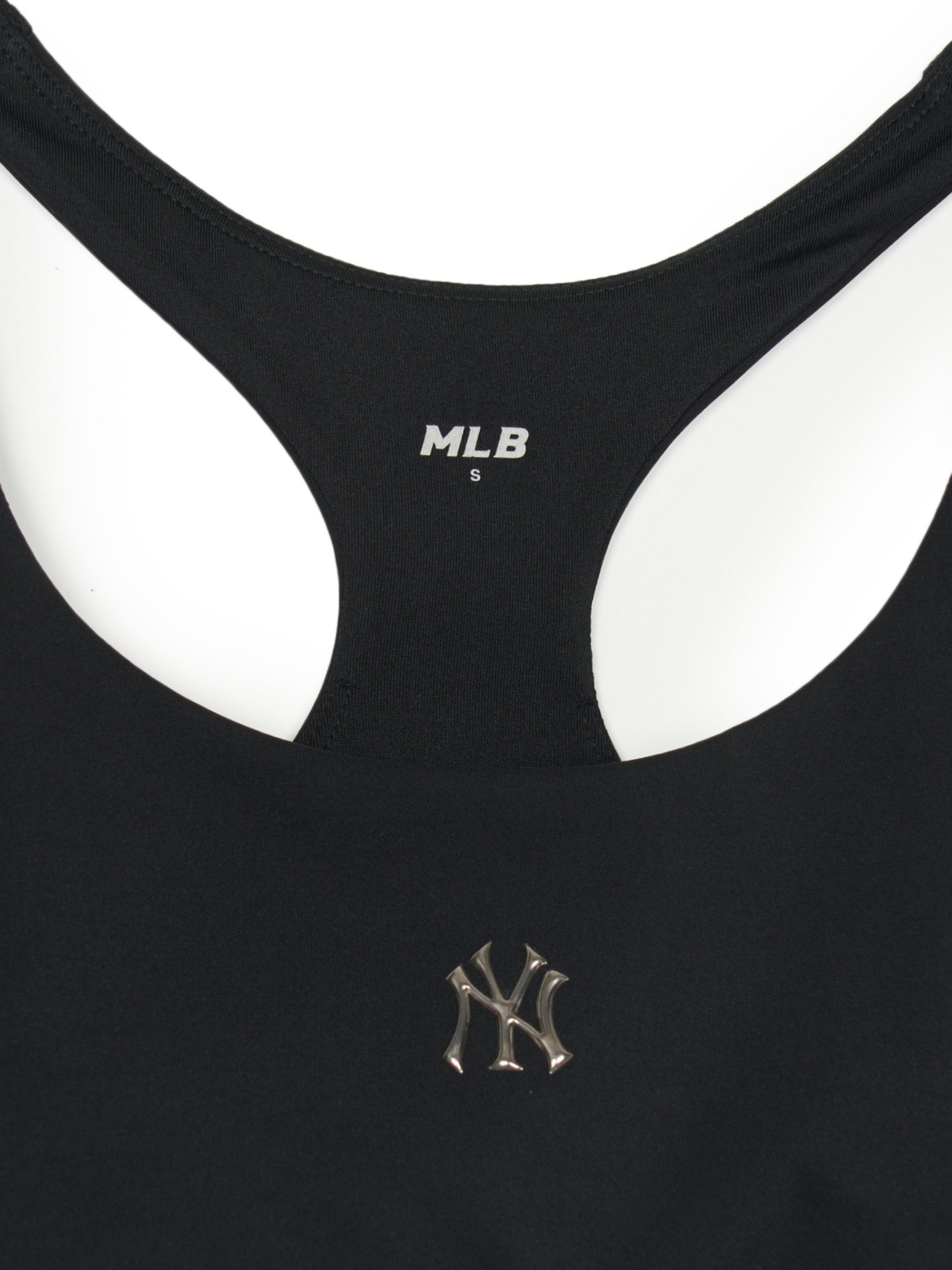 [mlb korea] Women's Basic Lettering Band Point Crop Top