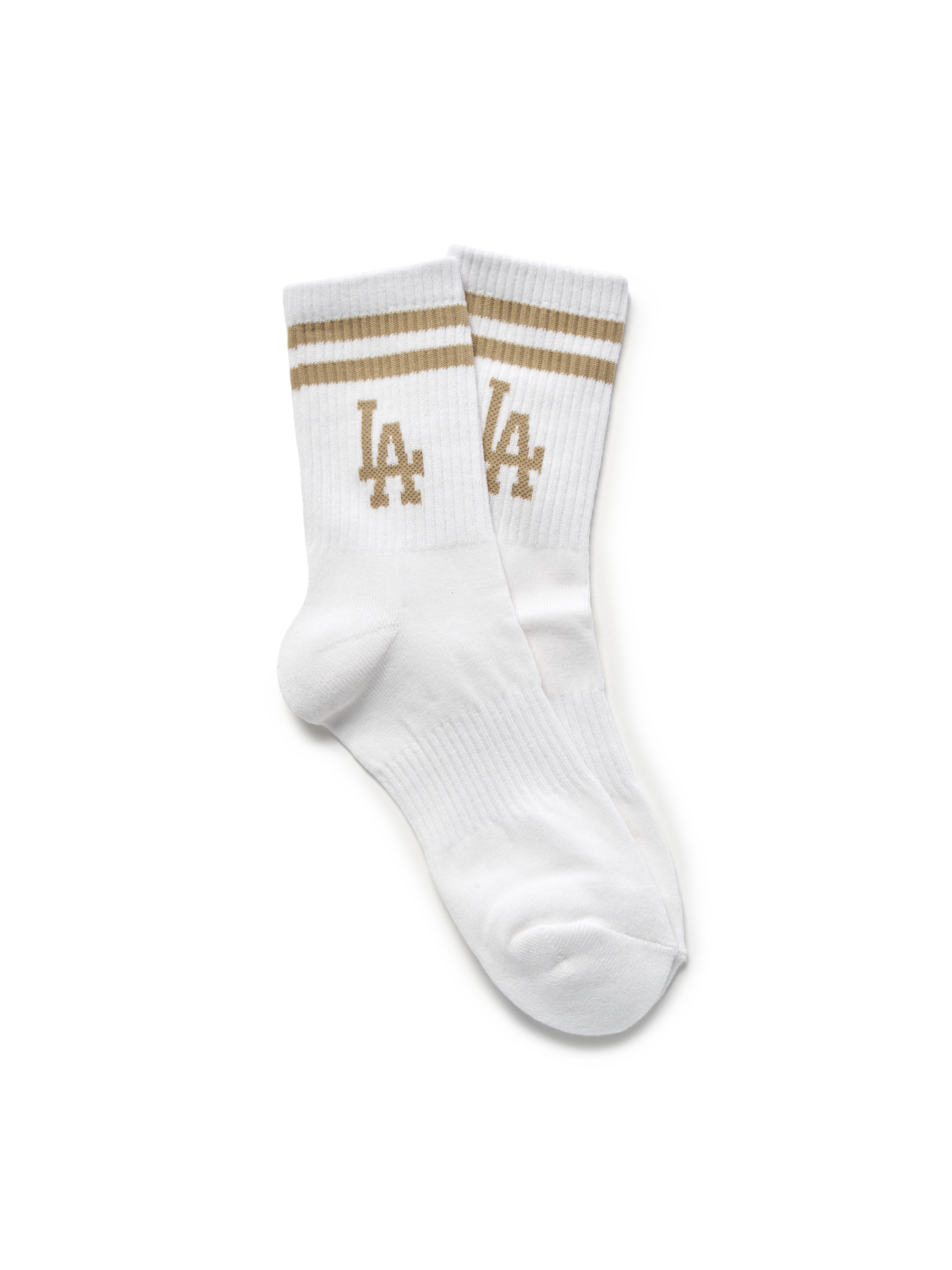 MLB Korea Big Logo Stripe Socks