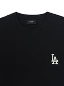 MLB Korea Basic Small Logo Semi Over-Fit T-shirt