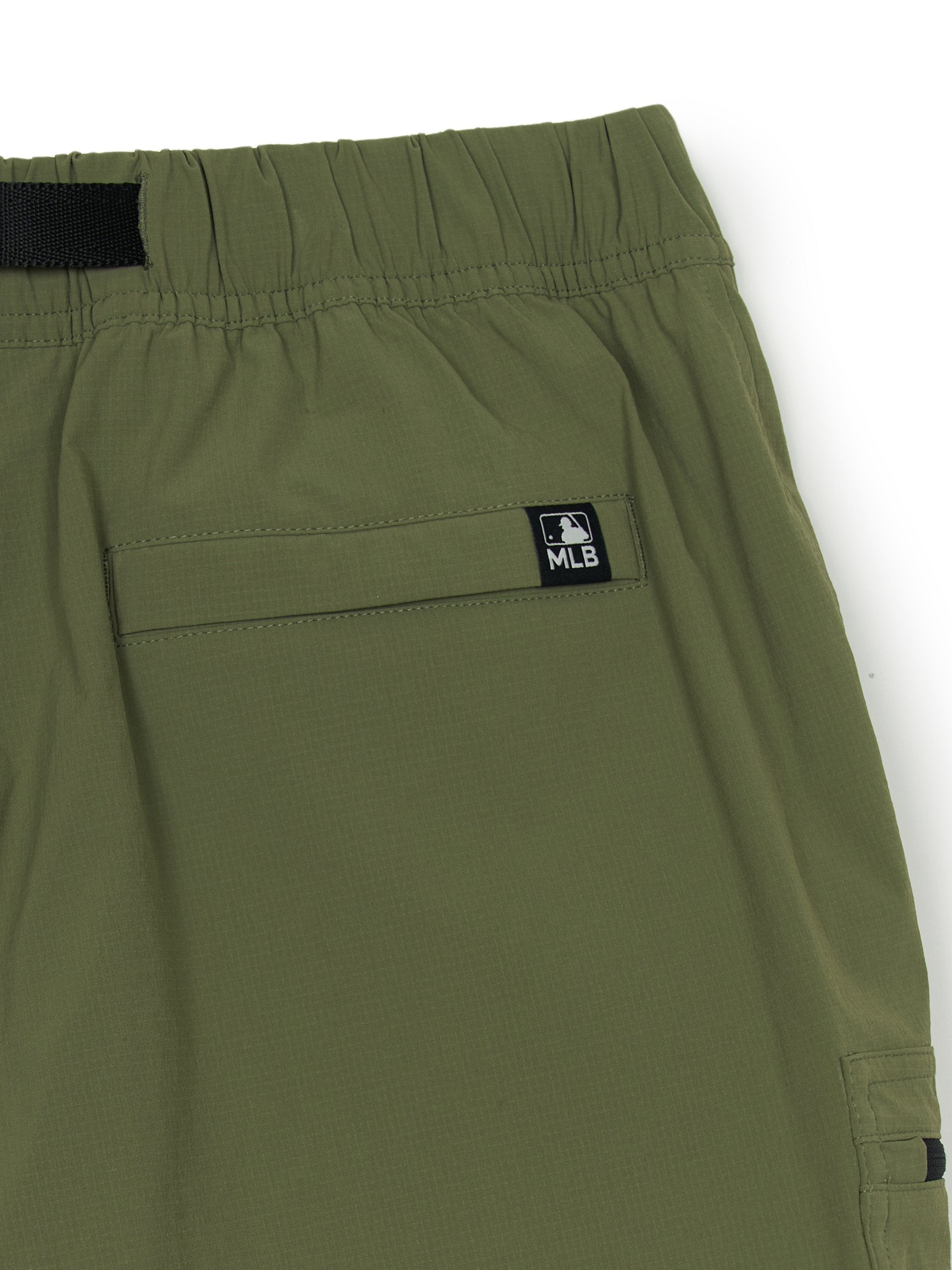 MLB Korea Gorpcore Ripstop 7" Belt Cargo Shorts