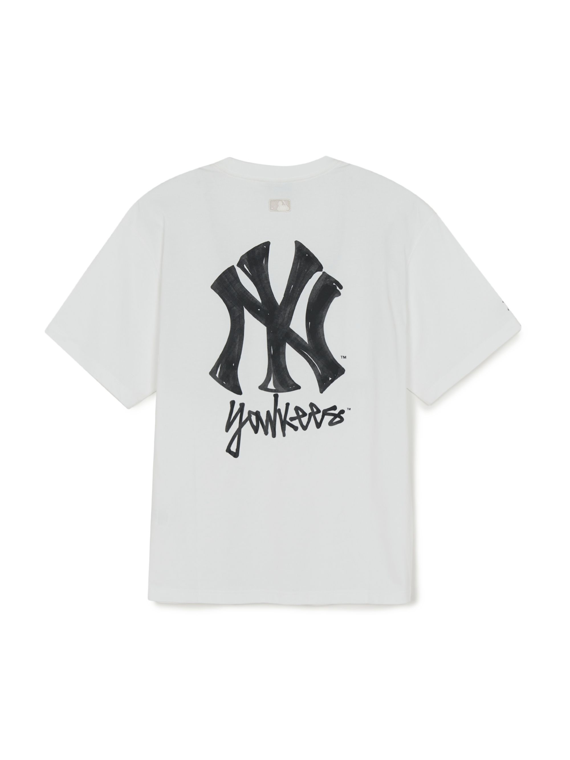 MLB Korea Basic Simple Street Logo Over Fit T-shirt