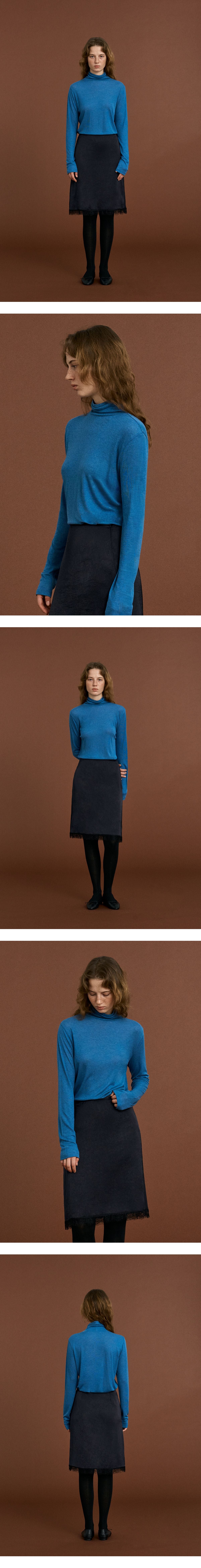 Mango Maniplease Carming Turtle Tee Blue