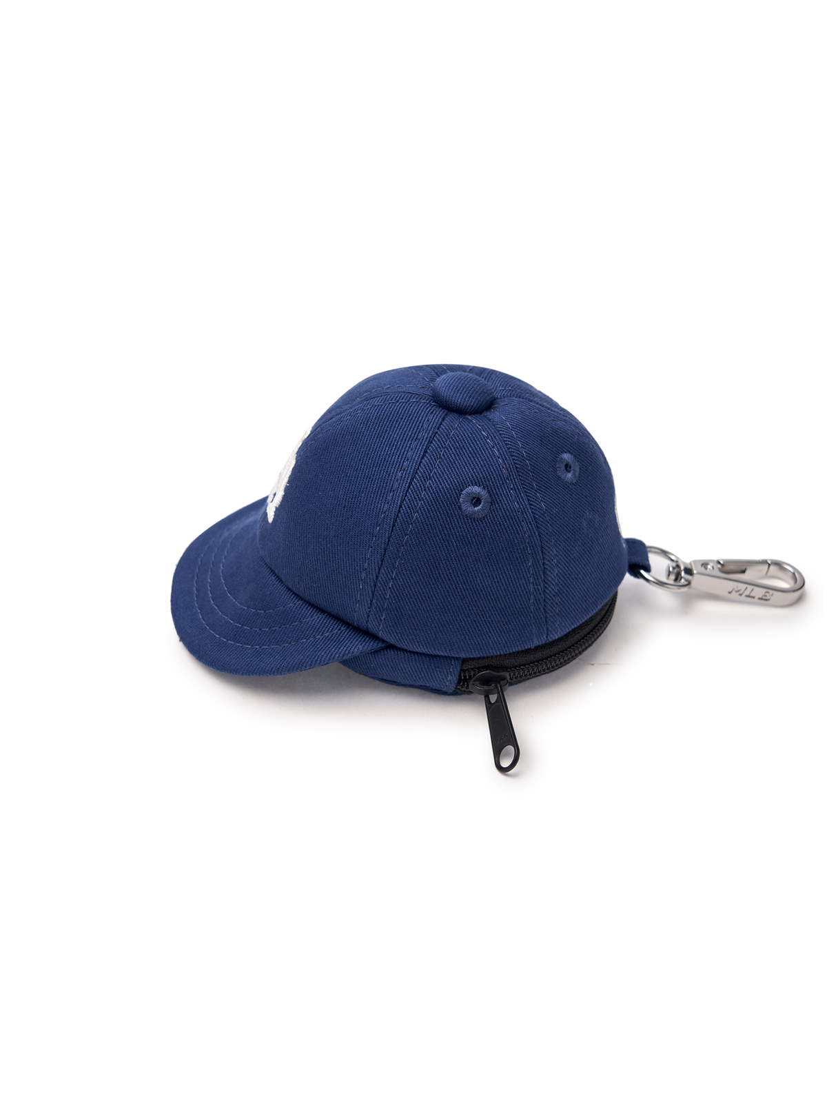MLB Korea Basic Logo Ballcap Pouch Keyring