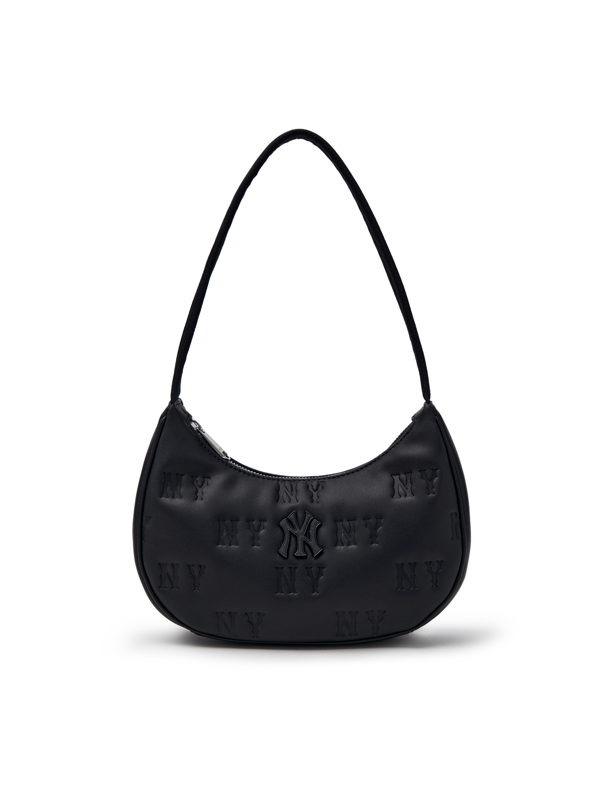 MLB Korea Classic Monogram New Embo Hobo Bag