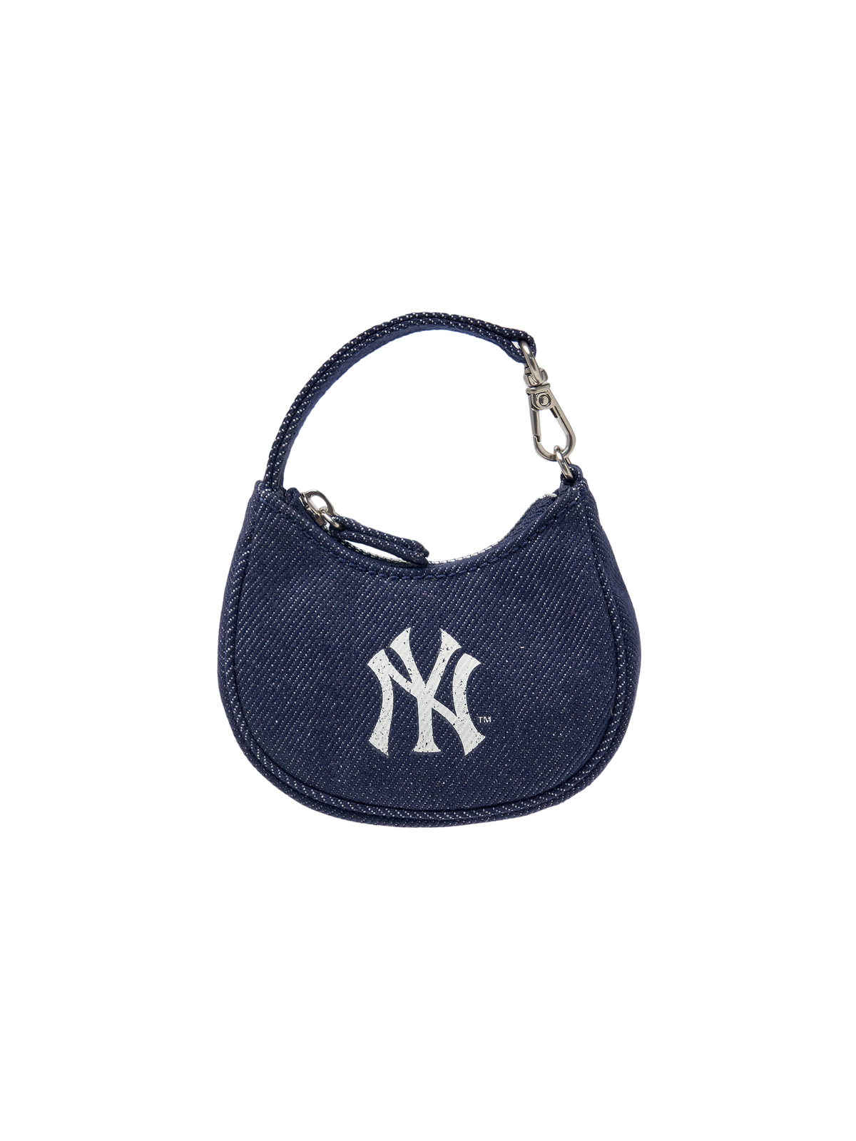 Mlb Basic Denim Mini Bag Keyring