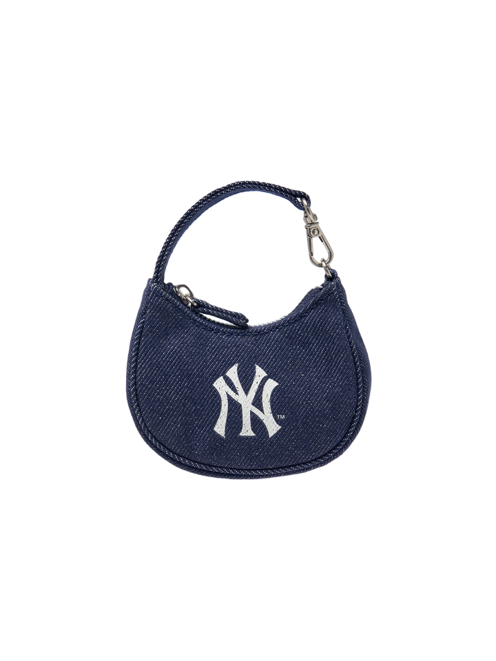 Mlb Basic Denim Mini Bag Keyring