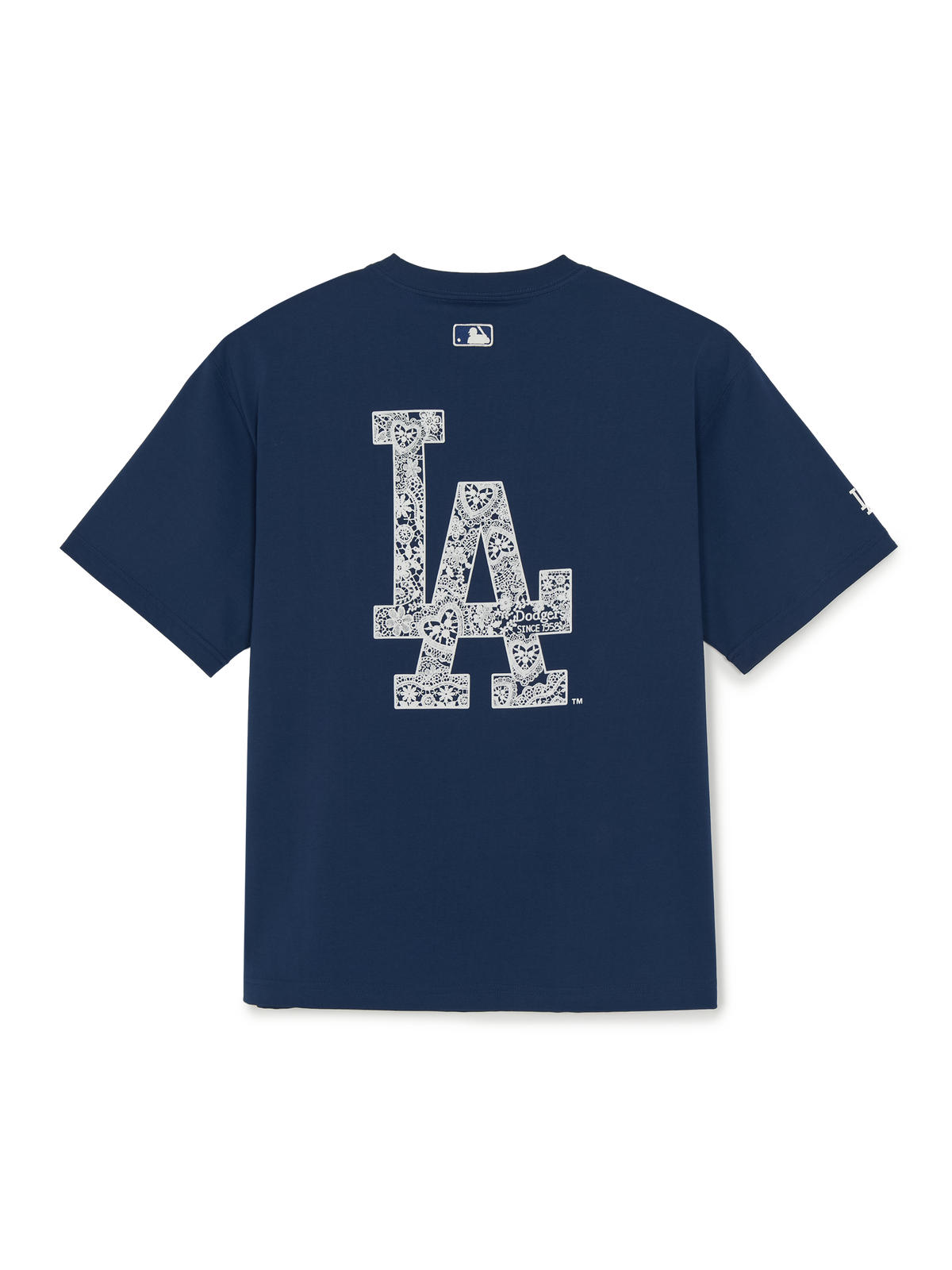 Mlb Basic Lace Mega Logo Over Fit T-shirt