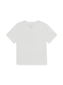 MLB Korea Women's Bow Tie Graphic Slim Semi Crop T-Shirts