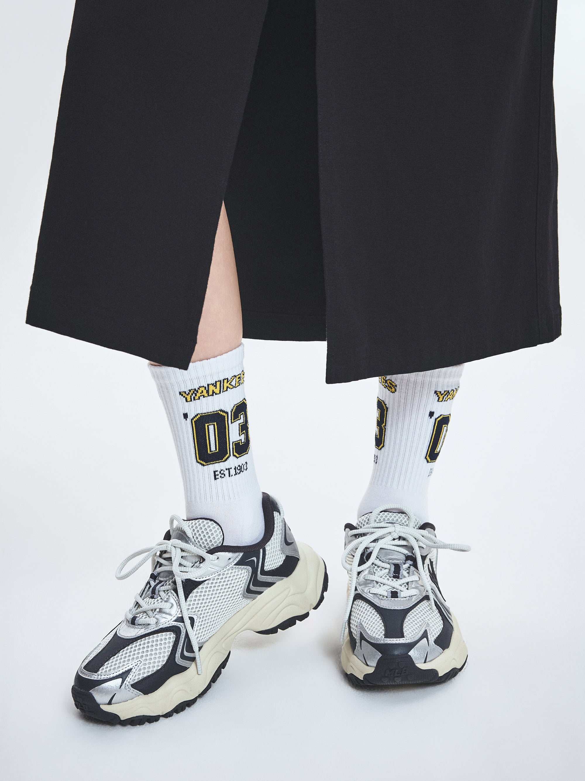 MLB Korea Varsity Sportive Mid Socks 3pairs Set