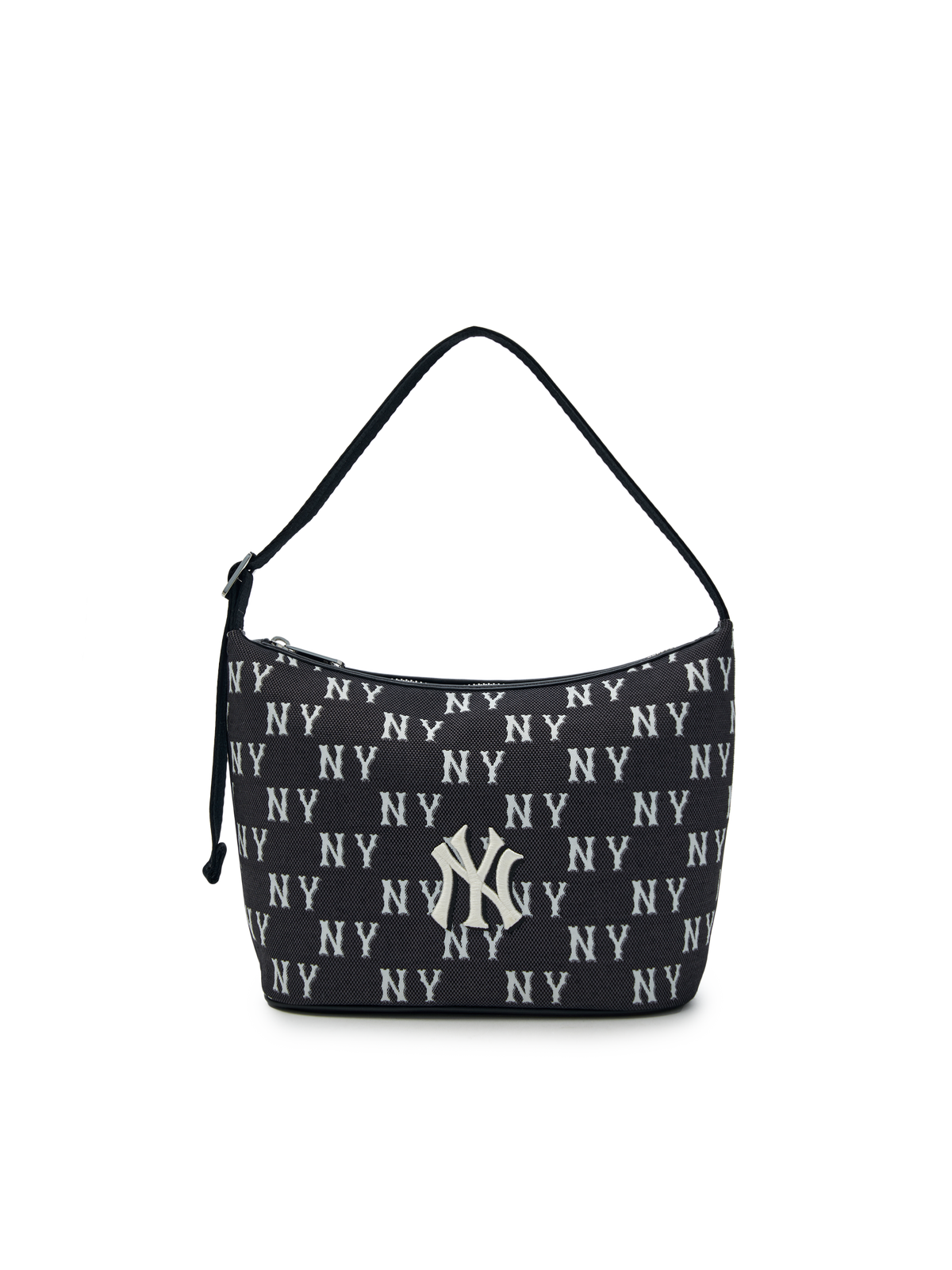 MLB Korea Classic Monogram Jacquard Hobo Bag