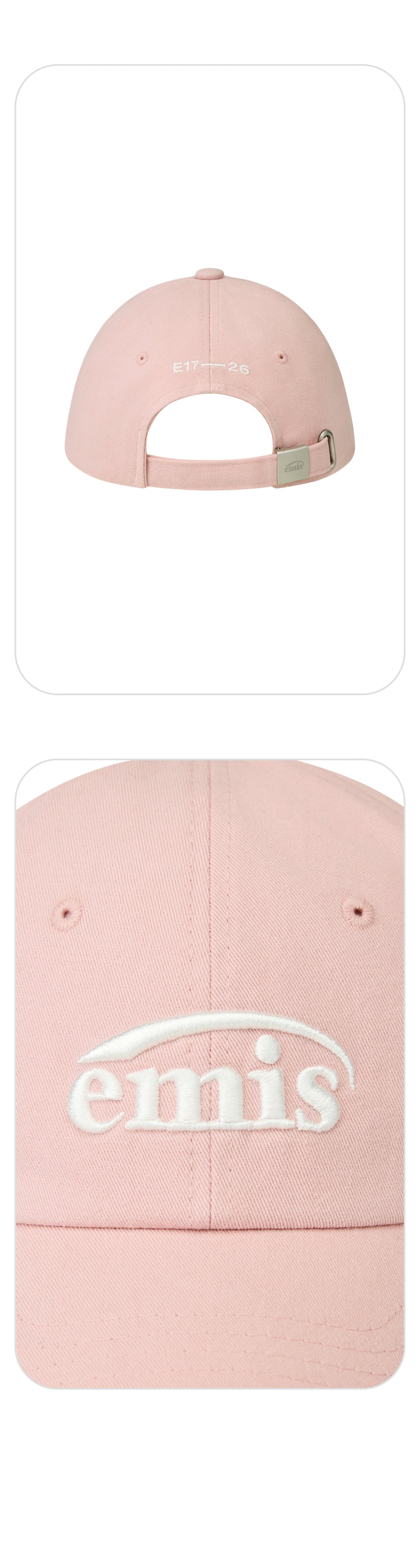 Emis (Kids) New Logo Ball Cap-Pink