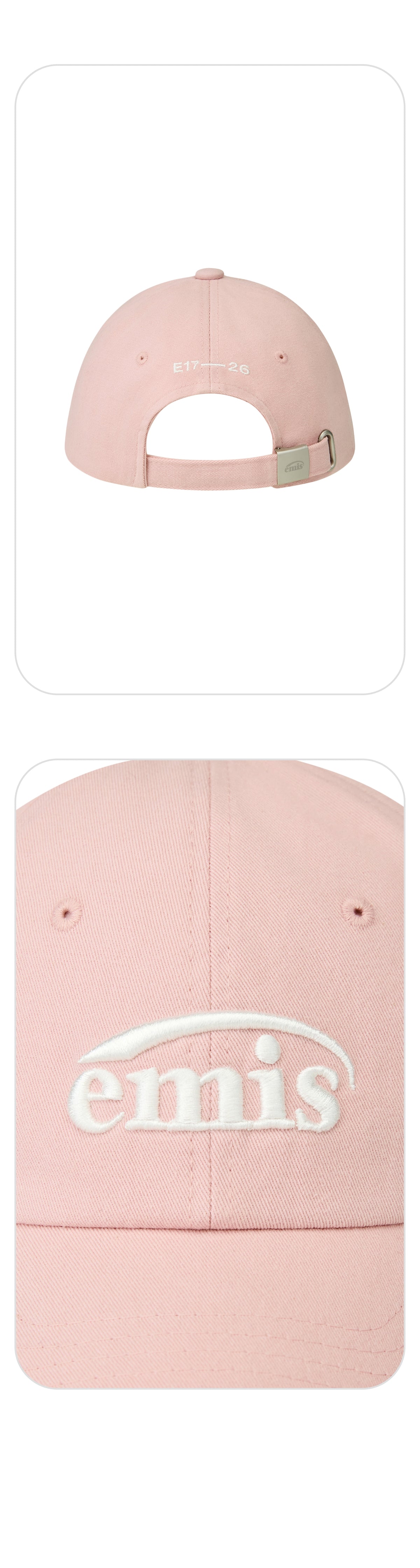 Emis (Kids) New Logo Ball Cap-Pink