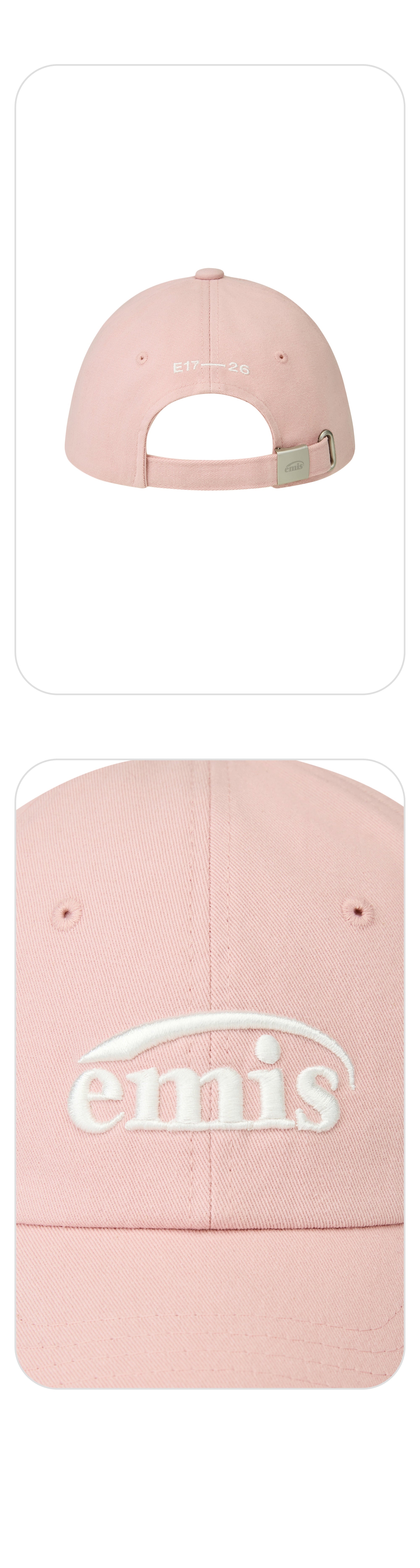 Emis (Kids) New Logo Ball Cap-Pink