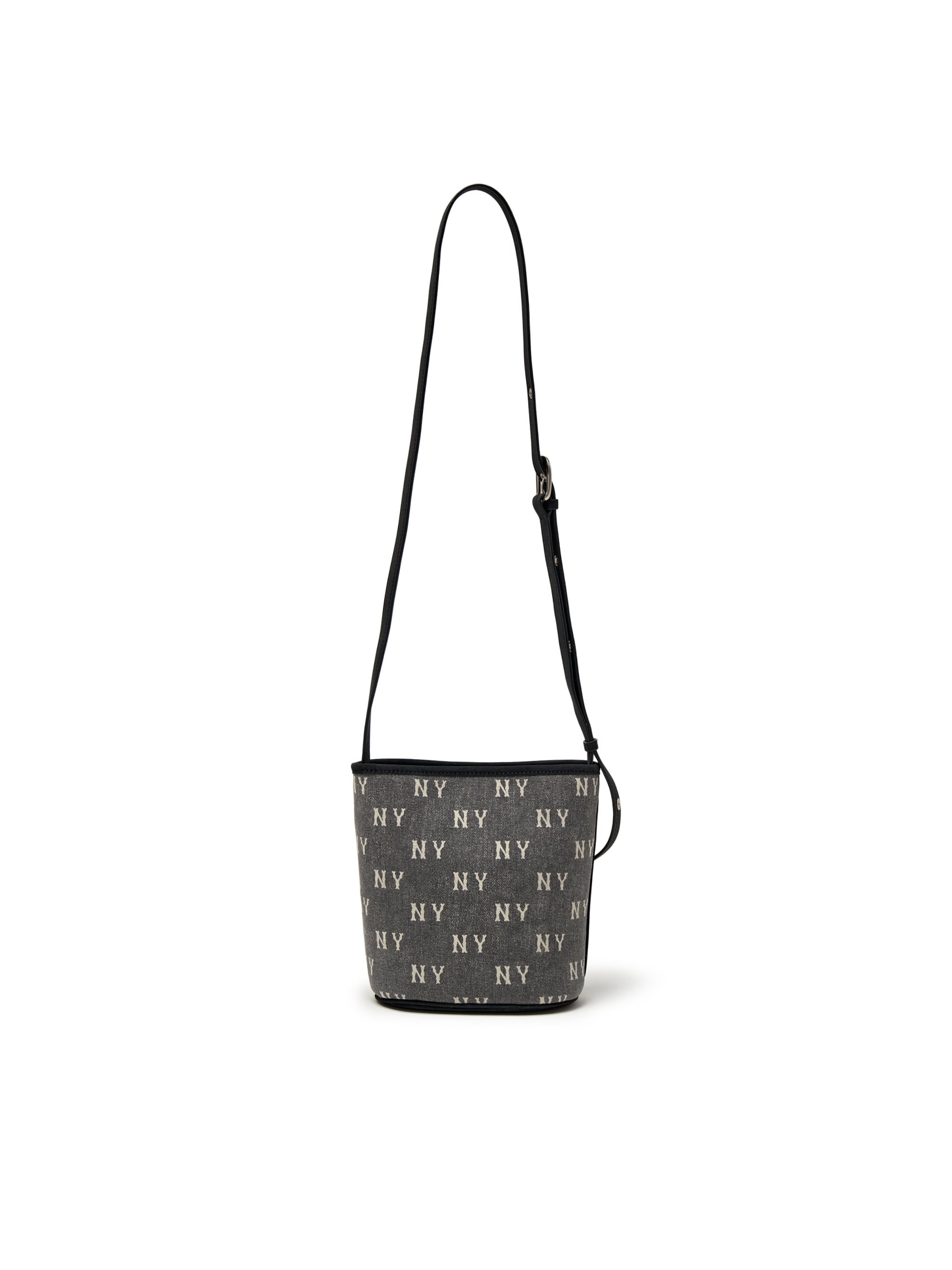 [MLB] Classic Monogram Vintage Denim Mini Bucket Bag
