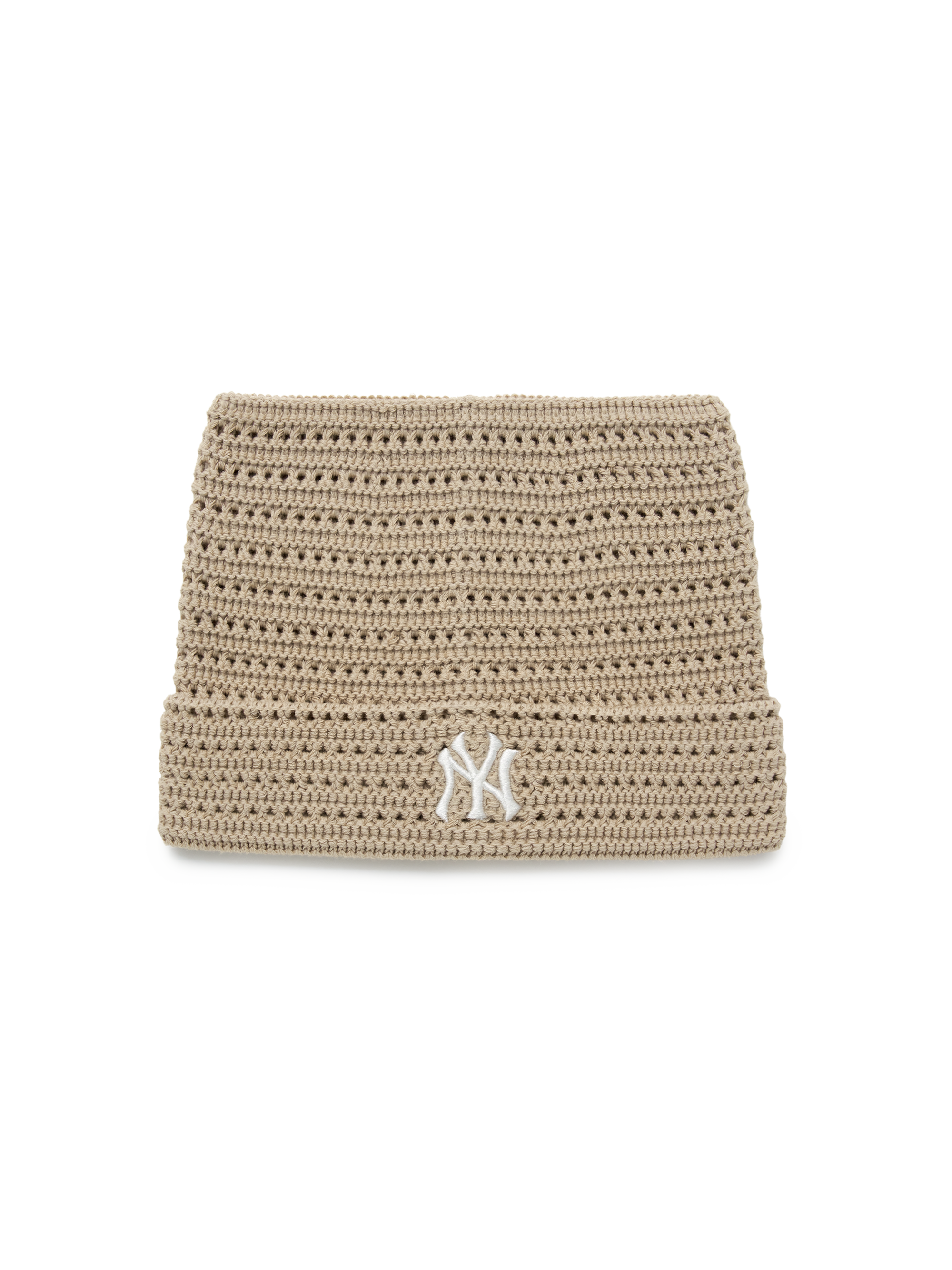 MLB Korea Summer Crochet Meowing Beanie