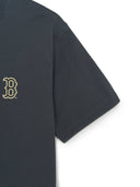 MLB Korea Basic Street Color Lettering Oversized T-shirt