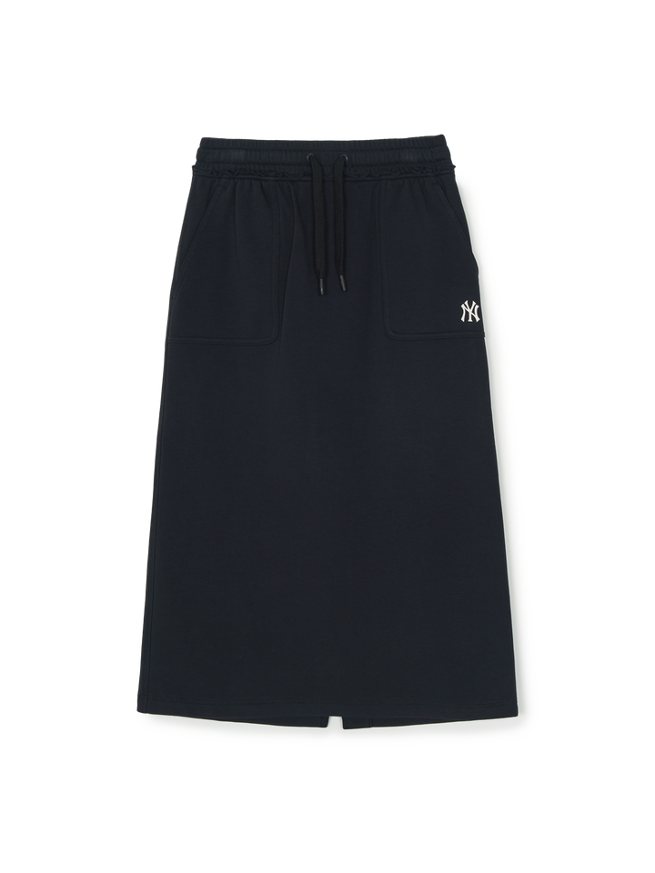 MLB Korea Women's Street Low Edge Jersey Long Skirt
