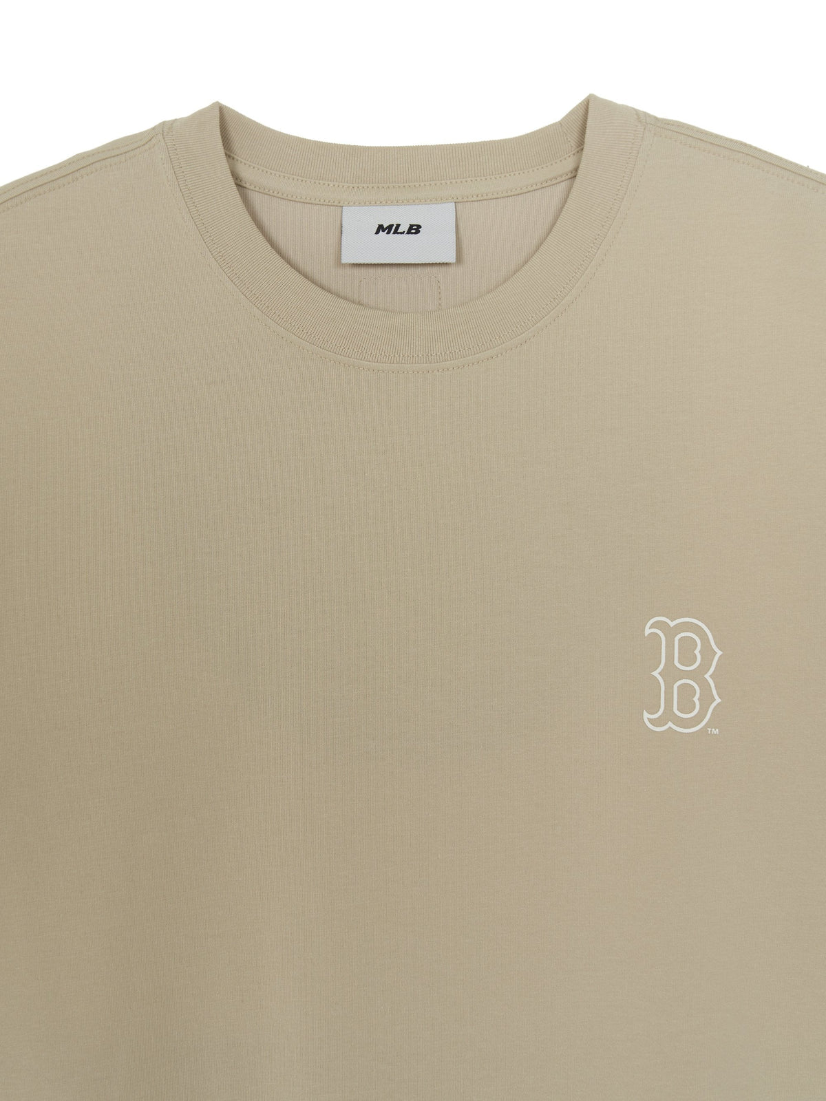 MLB Korea Basic Small Logo Semi Over-Fit T-shirt