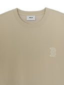 MLB Korea Basic Small Logo Semi Over-Fit T-Shirts
