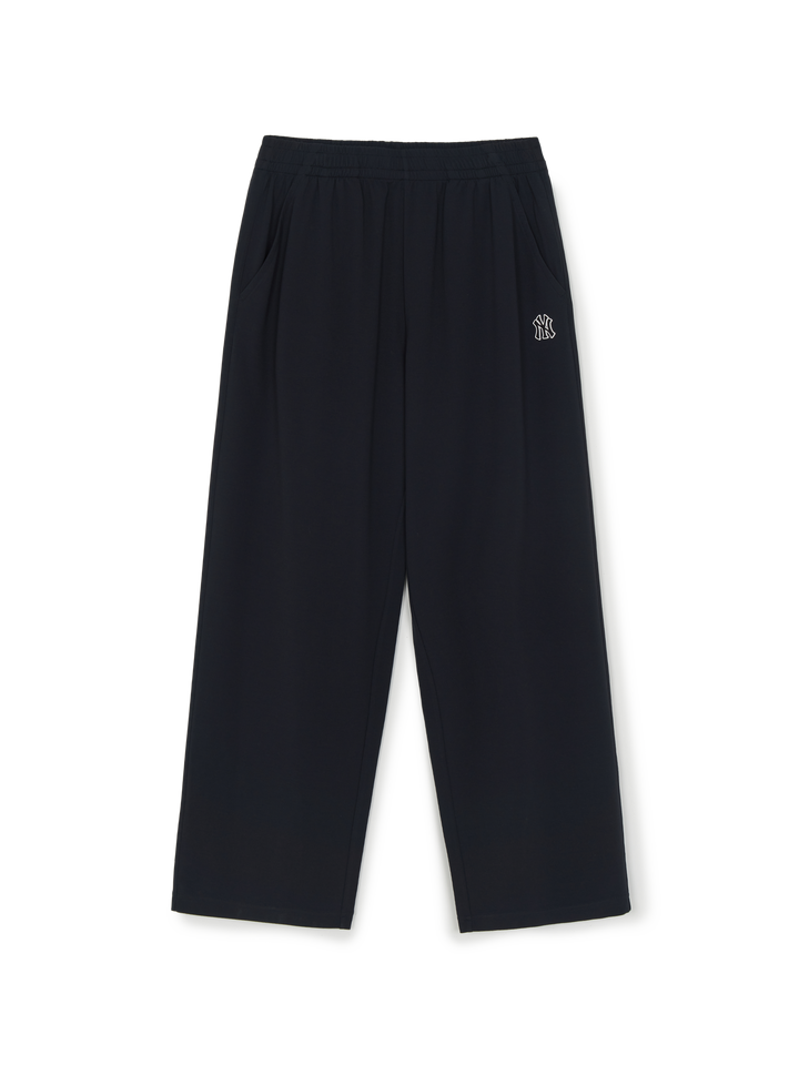 MLB Korea Basic Small Logo Cooling Wide Pants