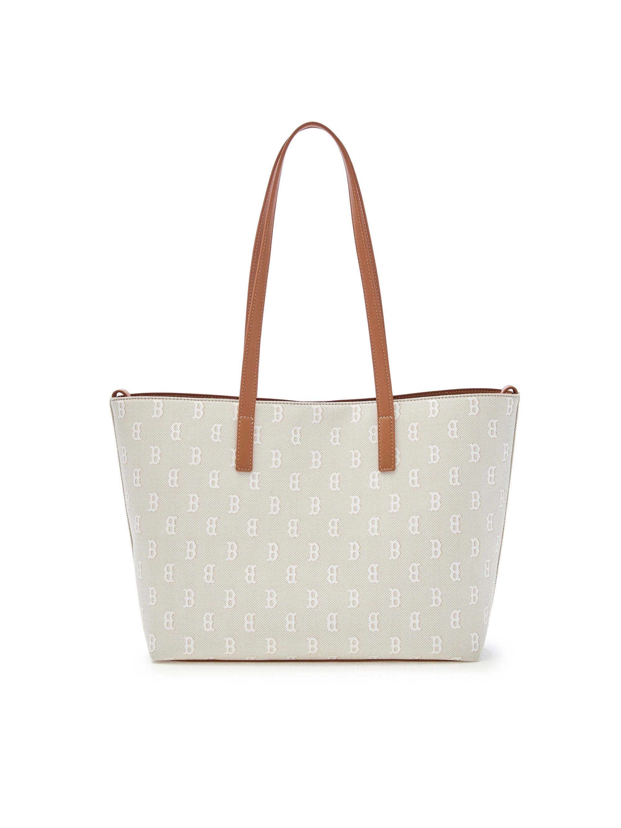MLB Korea Classic Monogram Jacquard Shopper Bag