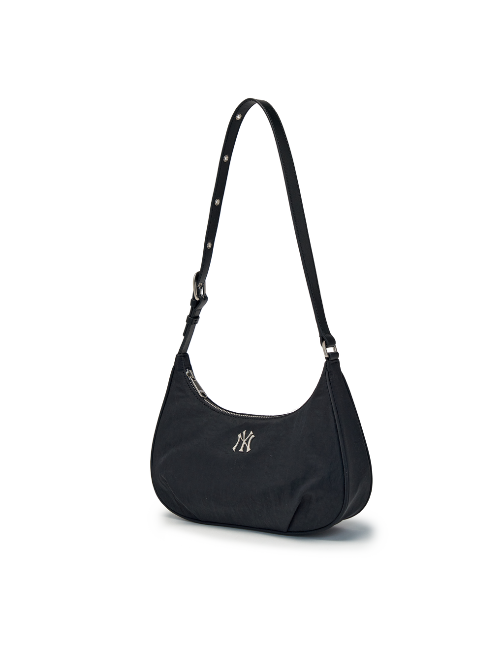 [mlb korea] Basic Vintage Nylon Hobo Bag