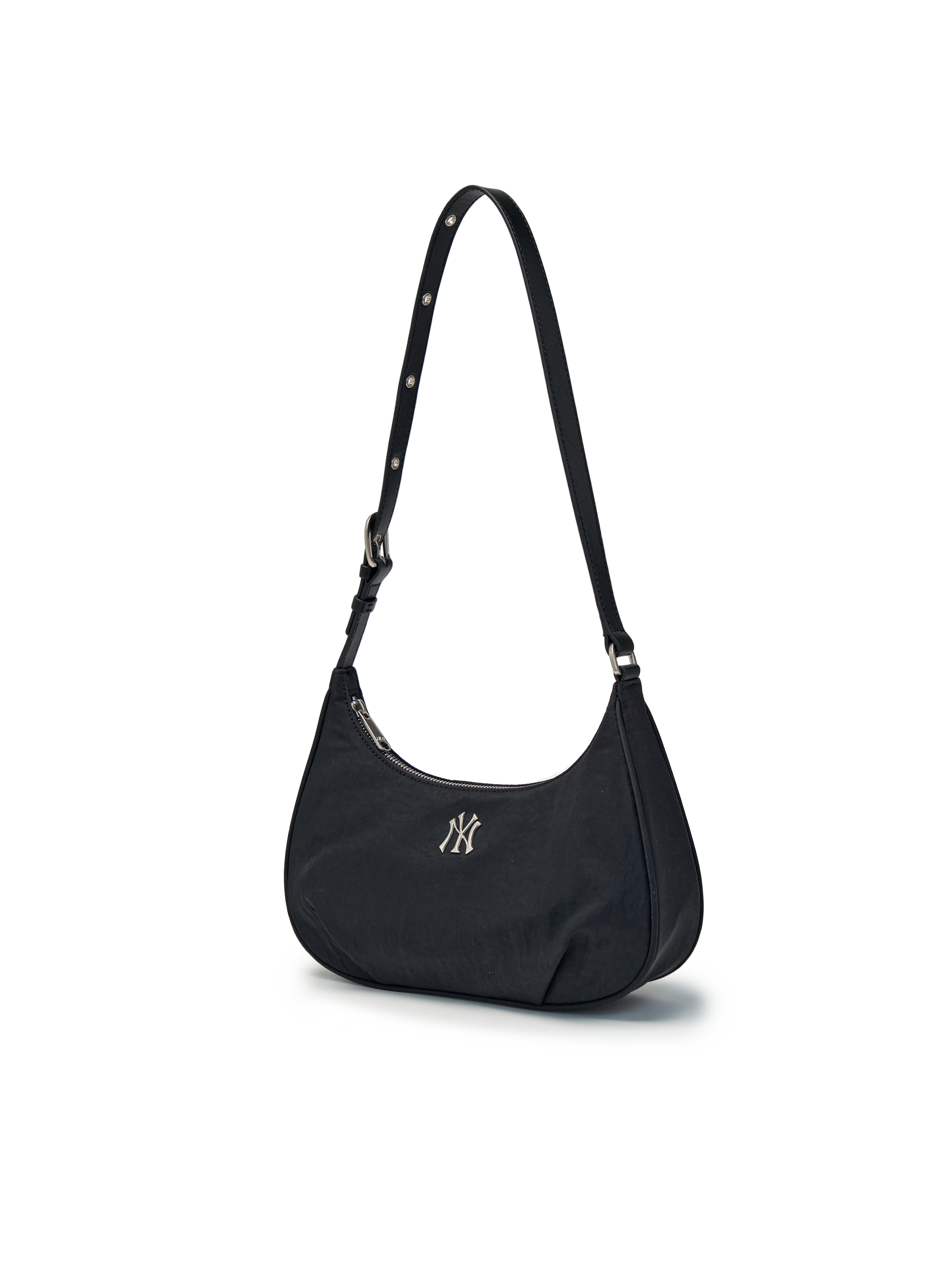 [mlb korea] Basic Vintage Nylon Hobo Bag