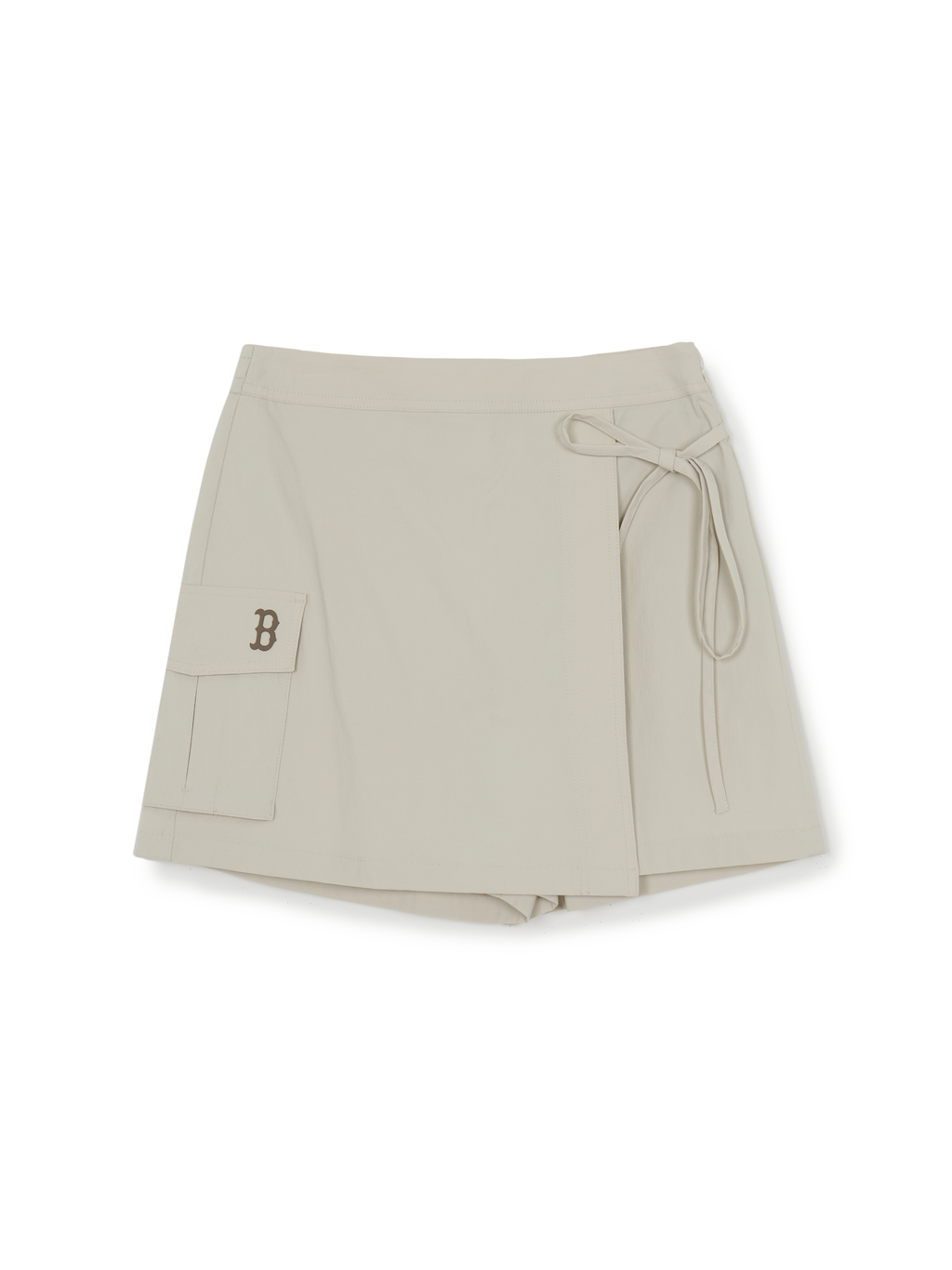 MLB Korea Women's Gorpcore Cotton Touch Ribbon Cargo Skort