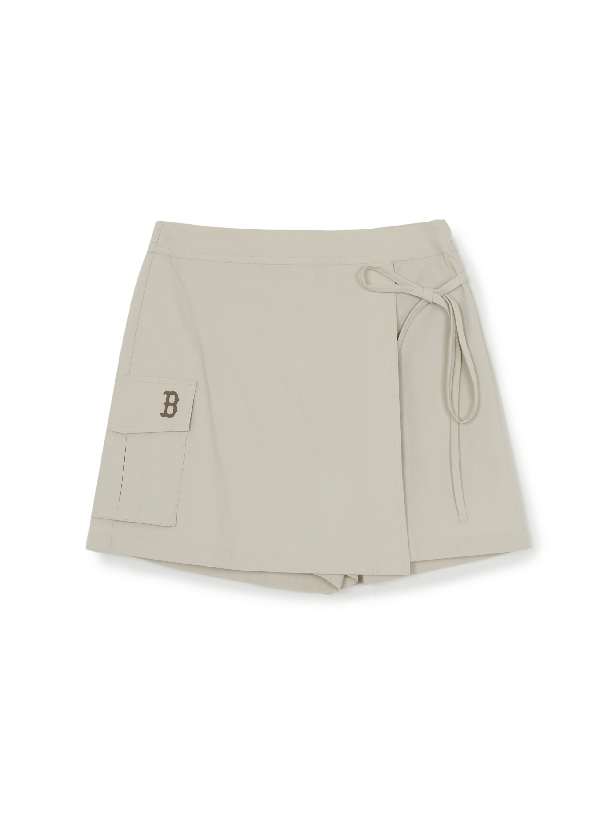 MLB Korea Women's Gorpcore Cotton Touch Ribbon Cargo Skort