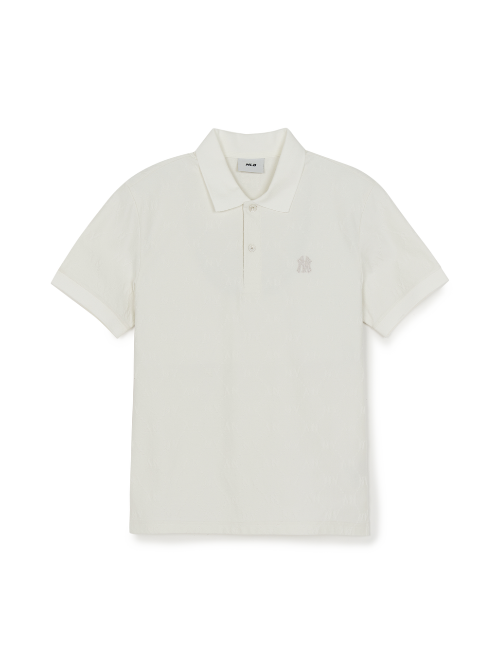 MLB Korea Dia Monogram Tonal Jacquard Polo T-Shirts