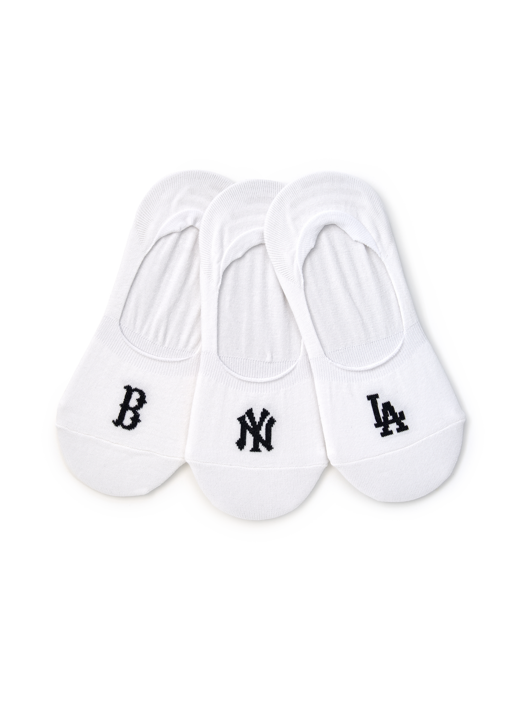 MLB Korea Small Logo Fake Socks 3pairs Set