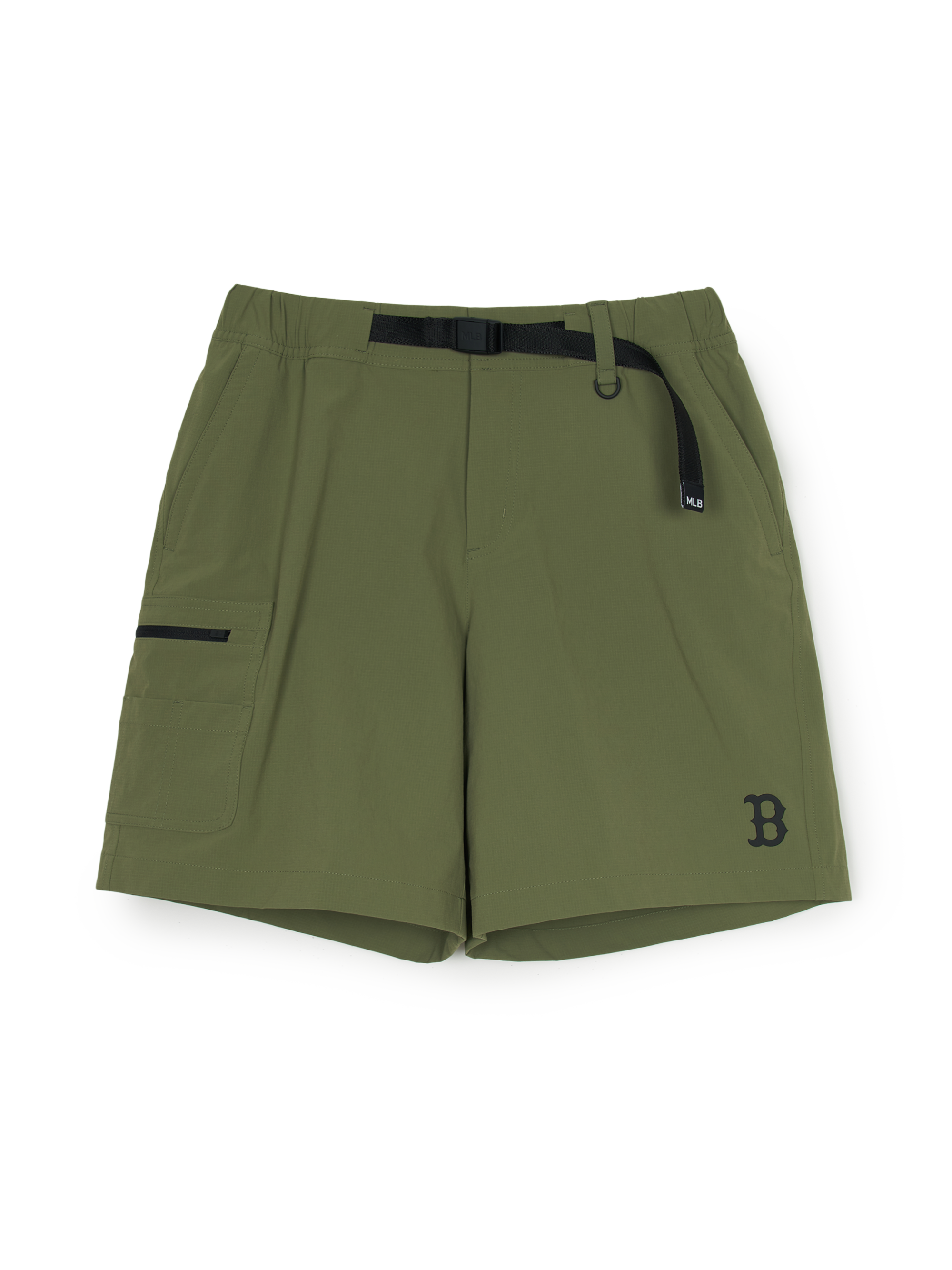 MLB Korea Gorpcore Ripstop 7" Belt Cargo Shorts