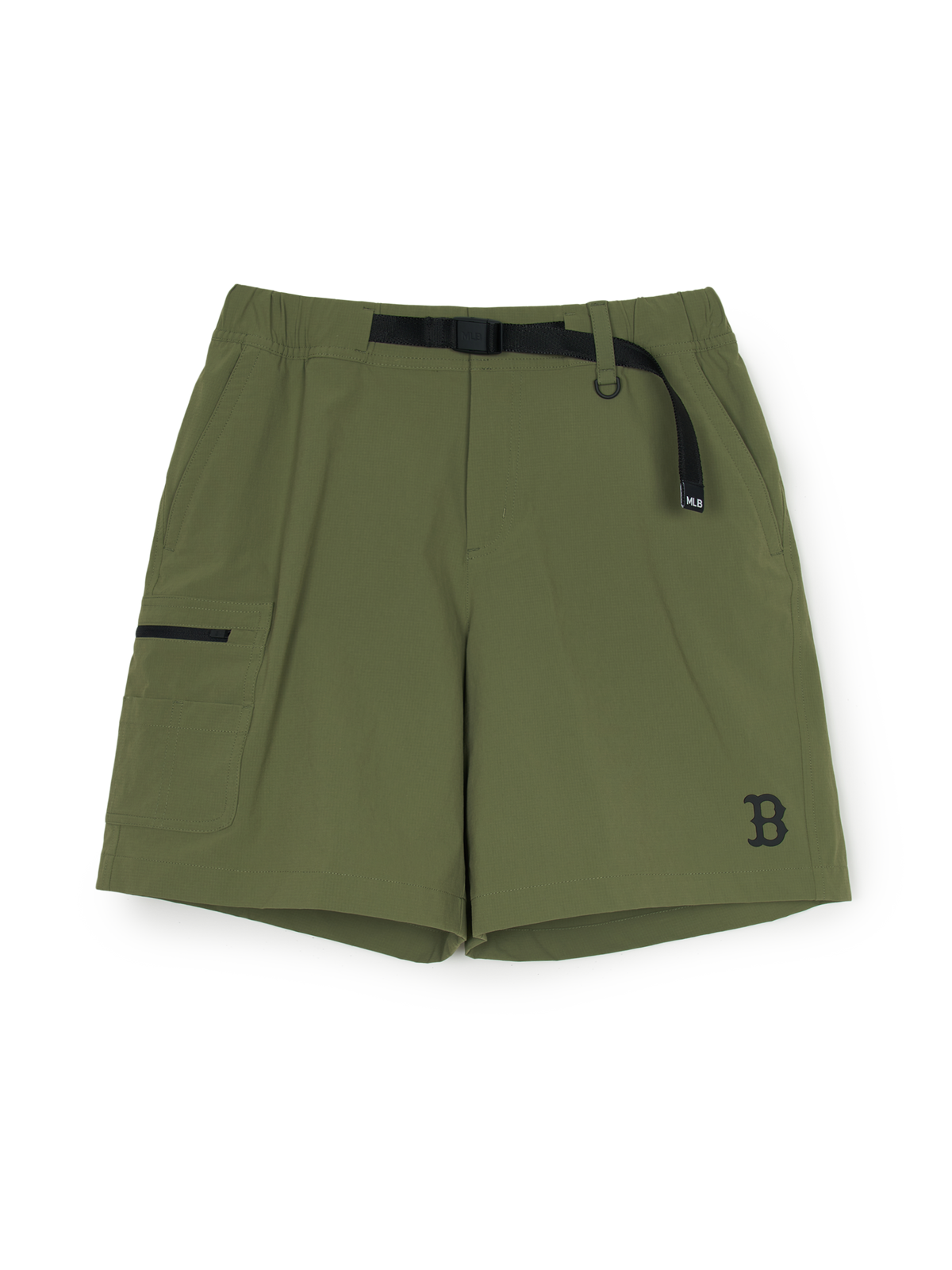 MLB Korea Gorpcore Ripstop 7" Belt Cargo Shorts