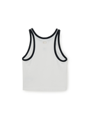 [MLB] Women's Basic Ringer Crop Sleeveless T-shirt