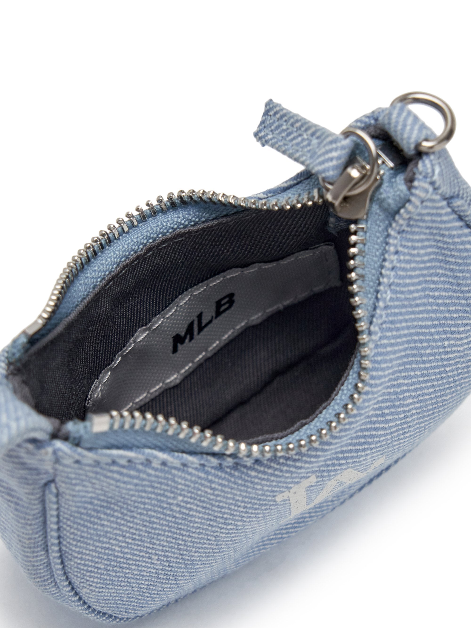 MLB Korea Basic Denim Mini Bag Keyring