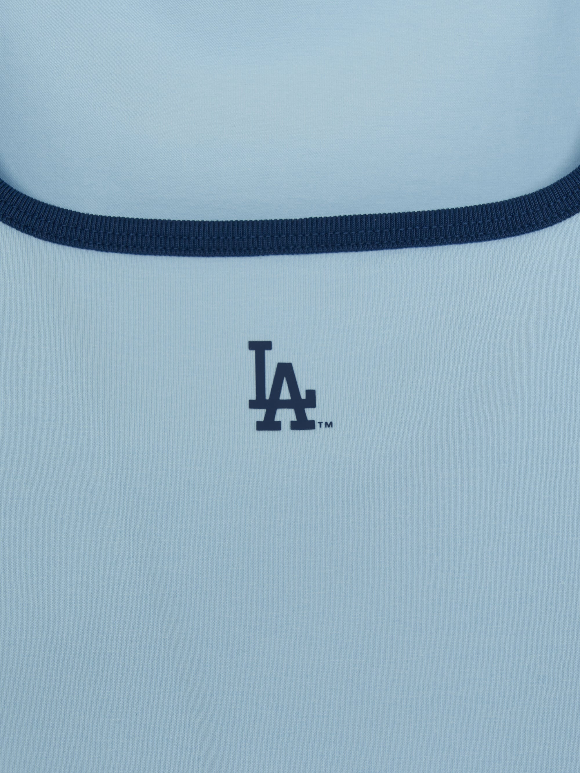 MLB Korea Women's Basic Square Neck Slim Fit T-shirt