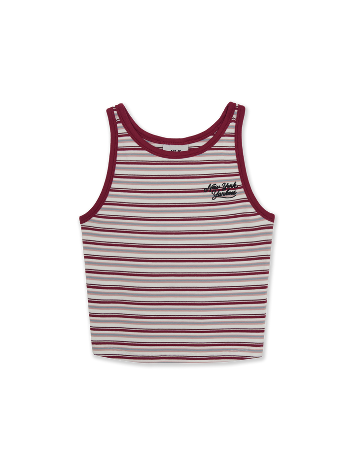 Mlb Women's Stripe Sleeveless T-shirt