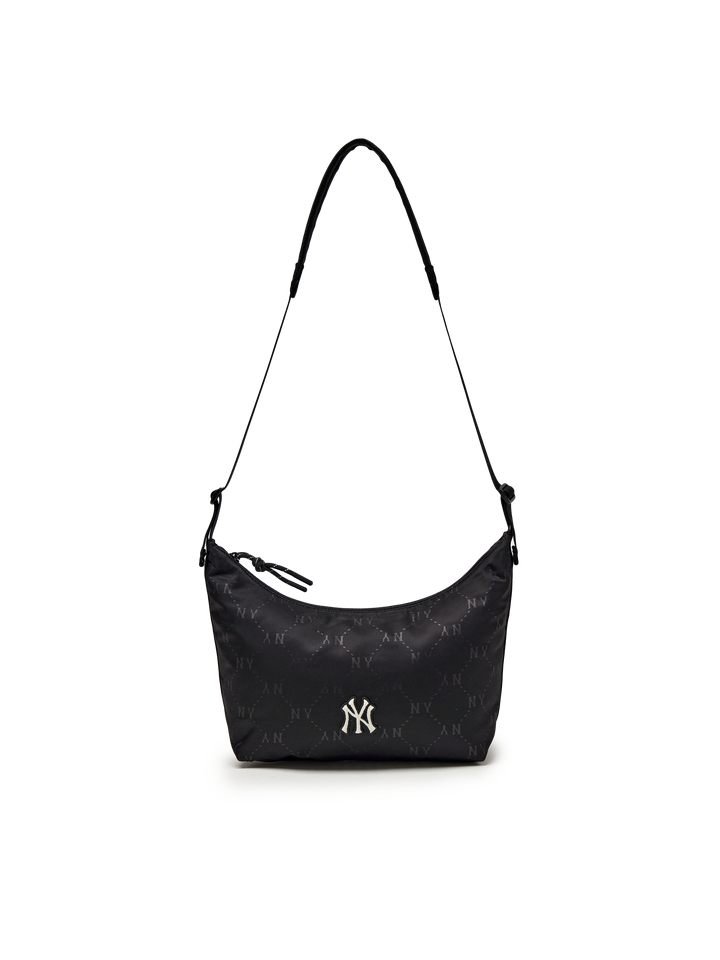 MLB Korea Dia Monogram Sportive Hobo Bag