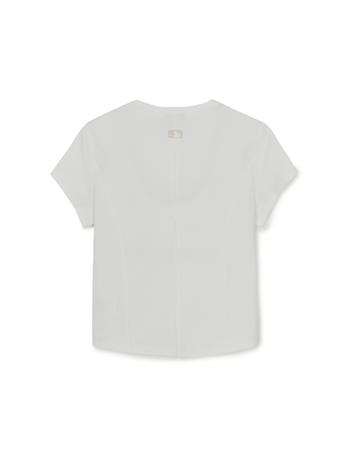 Mlb Women's Slim Crop Cap Sleeve T-shirt