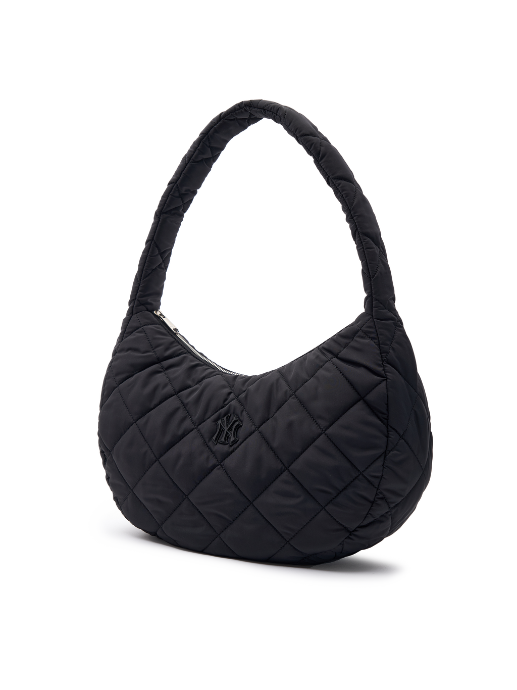 MLB Korea Padding Quilted L-Hobo Bag