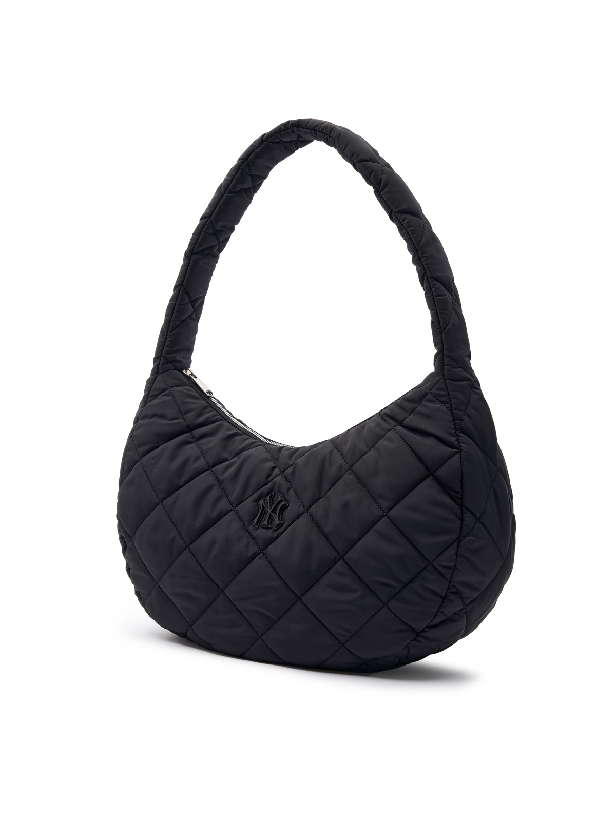 MLB Korea Padding Quilted L-Hobo Bag