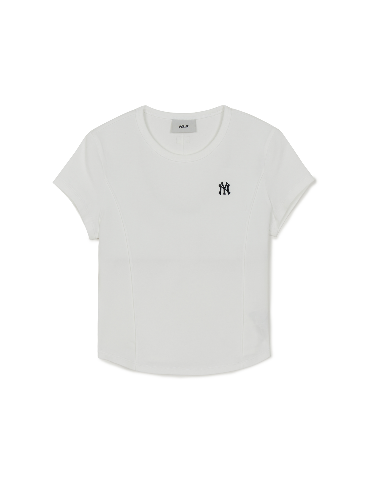 Mlb Women's Slim Crop Cap Sleeve T-shirt