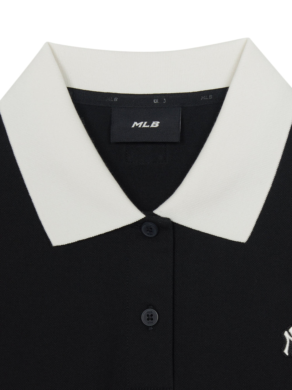 [mlb korea] Women's Basic Crop Polo T-Shirts